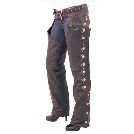 Ladies Leather Chaps (which wear on Jeans)