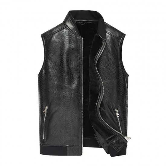 Men Leather Vests