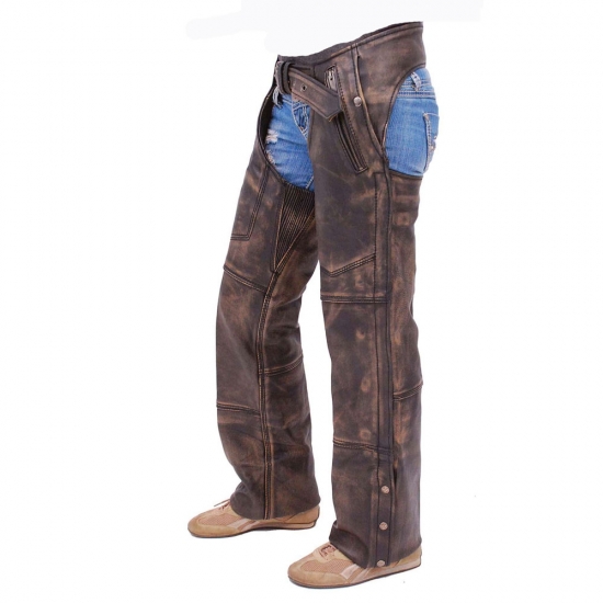 Men Leather Chaps (which wear on Jeans)