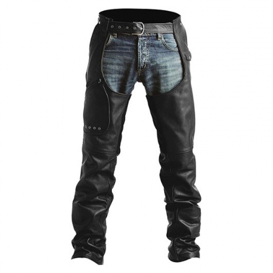 Men Leather Chaps (which wear on Jeans)