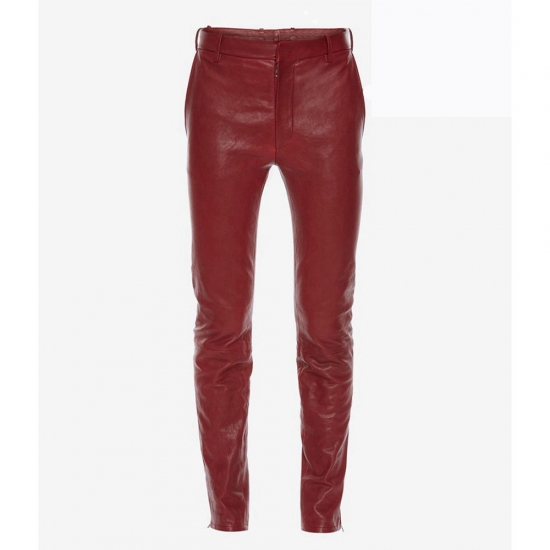 Ladies Leather Chinno Trouser
