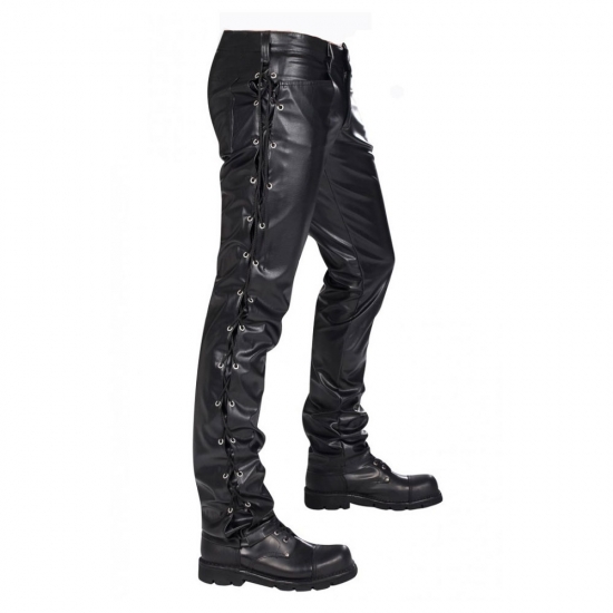 Men Leather Trouser