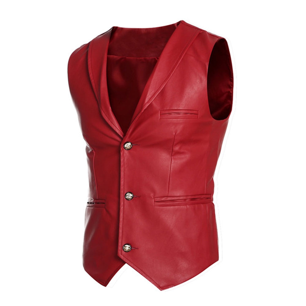Men Leather Vests
