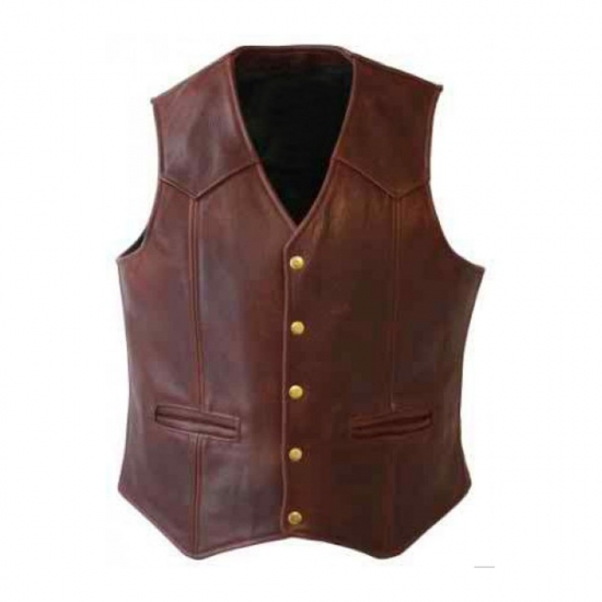 Men Leather Vests