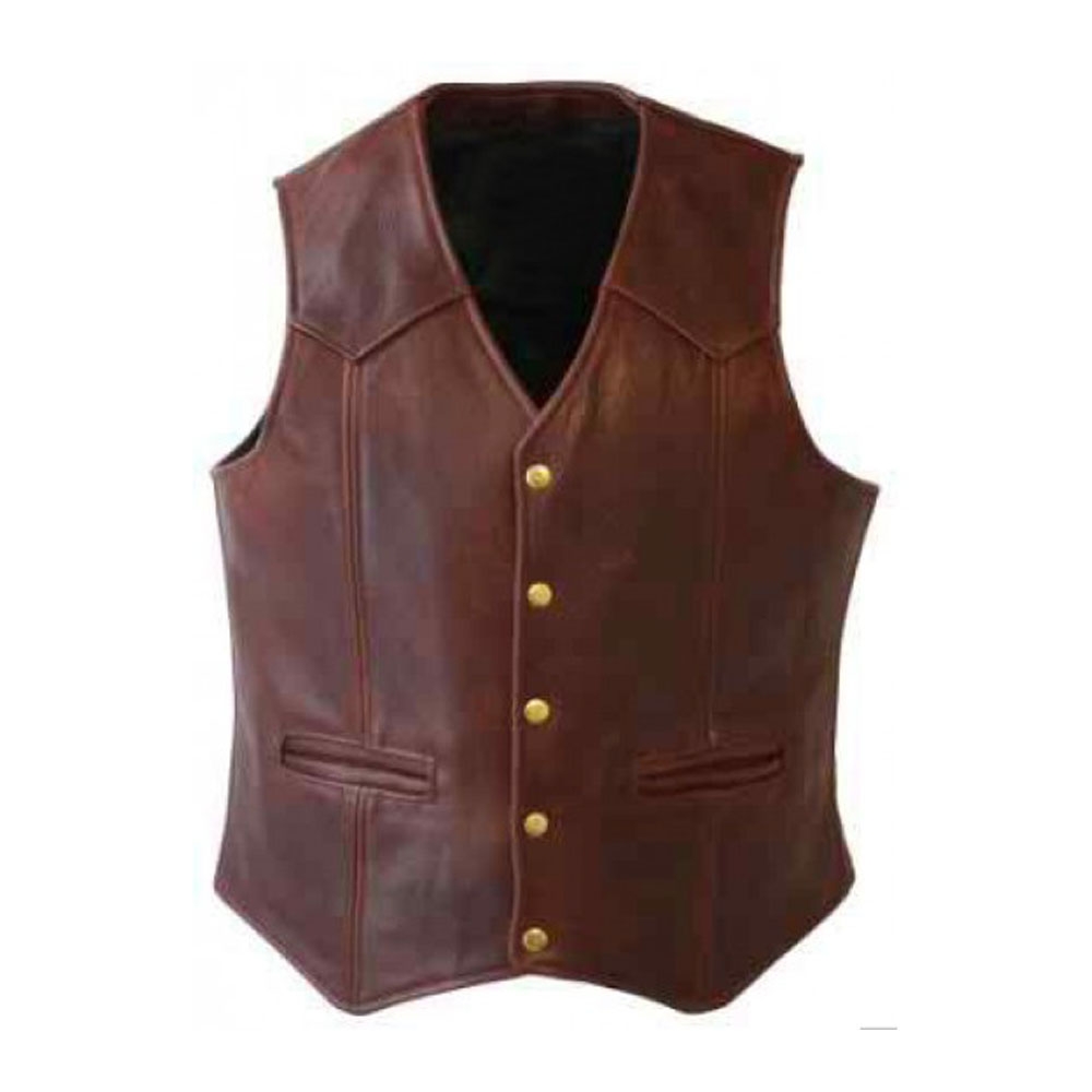 Men Leather Vests