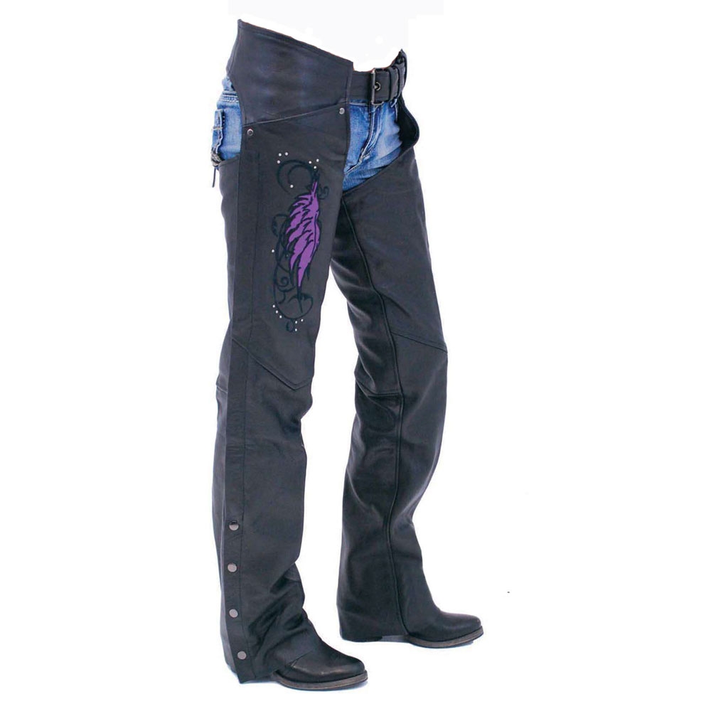 Ladies Leather Chaps (Embroidery)