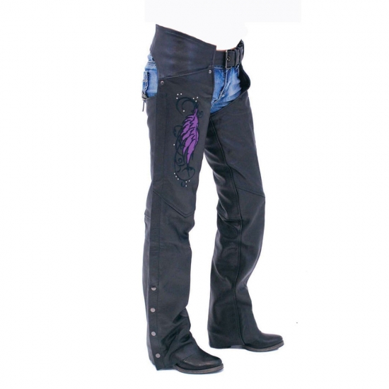 Ladies Leather Chaps (which wear on Jeans)