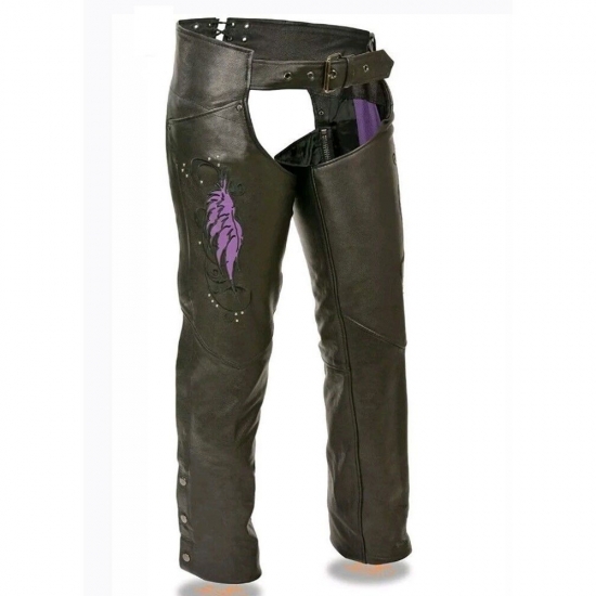 Ladies Leather Chaps (Embroidery)