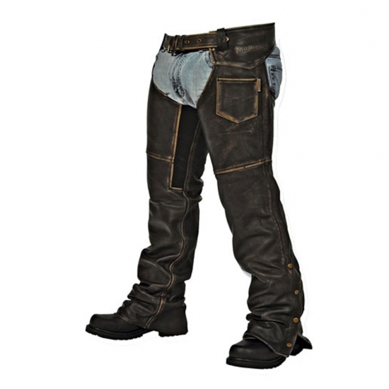 Men Leather Chaps (which wear on Jeans)