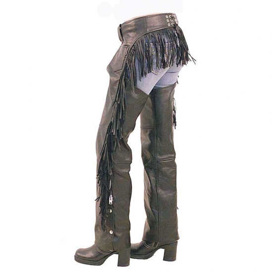 Ladies Leather Chaps (which wear on Jeans)
