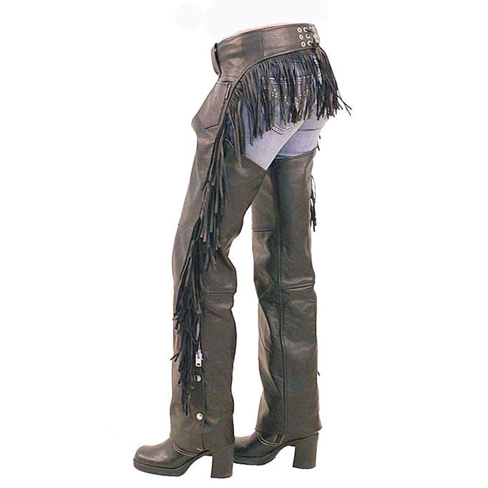 Ladies Leather Chaps (which wear on Jeans)