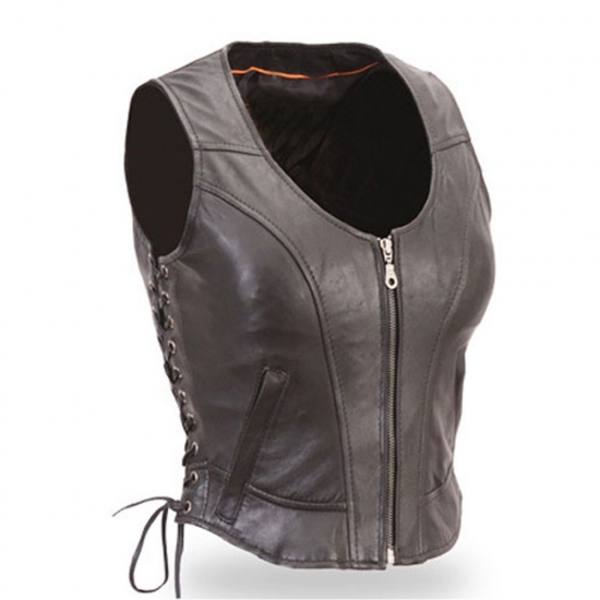 Ladies Leather Vests