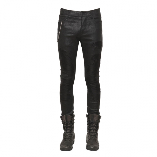 Ladies Leather Chinno Trouser