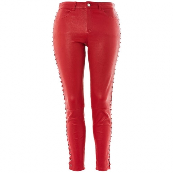 Ladies Leather Trouser