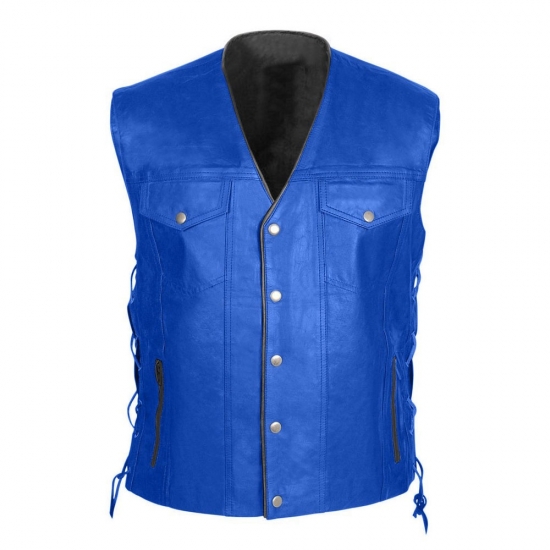Men Leather Vests
