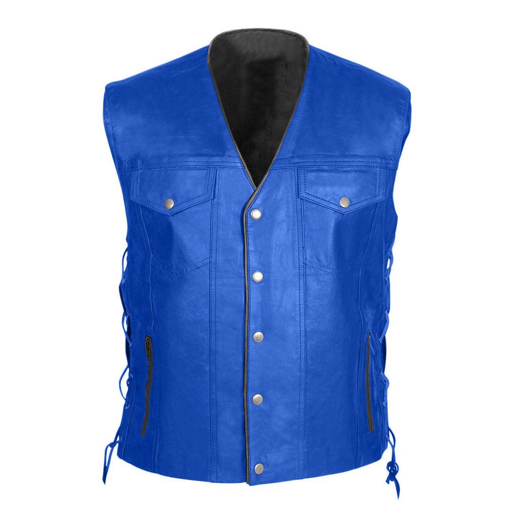 Men Leather Vests