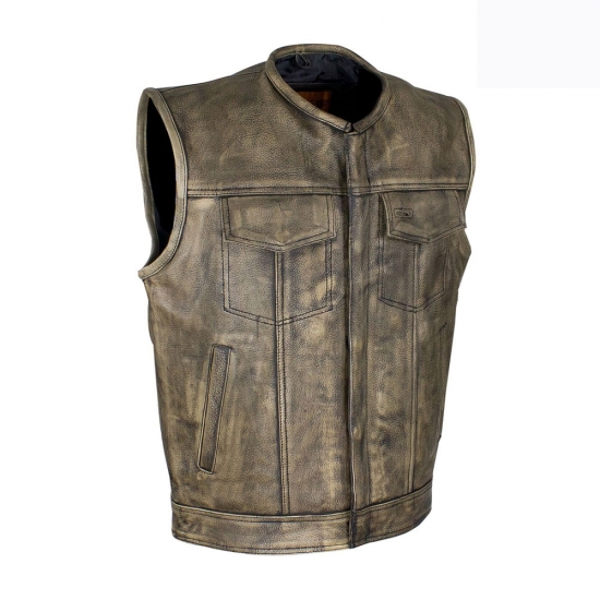 Men Leather Vests