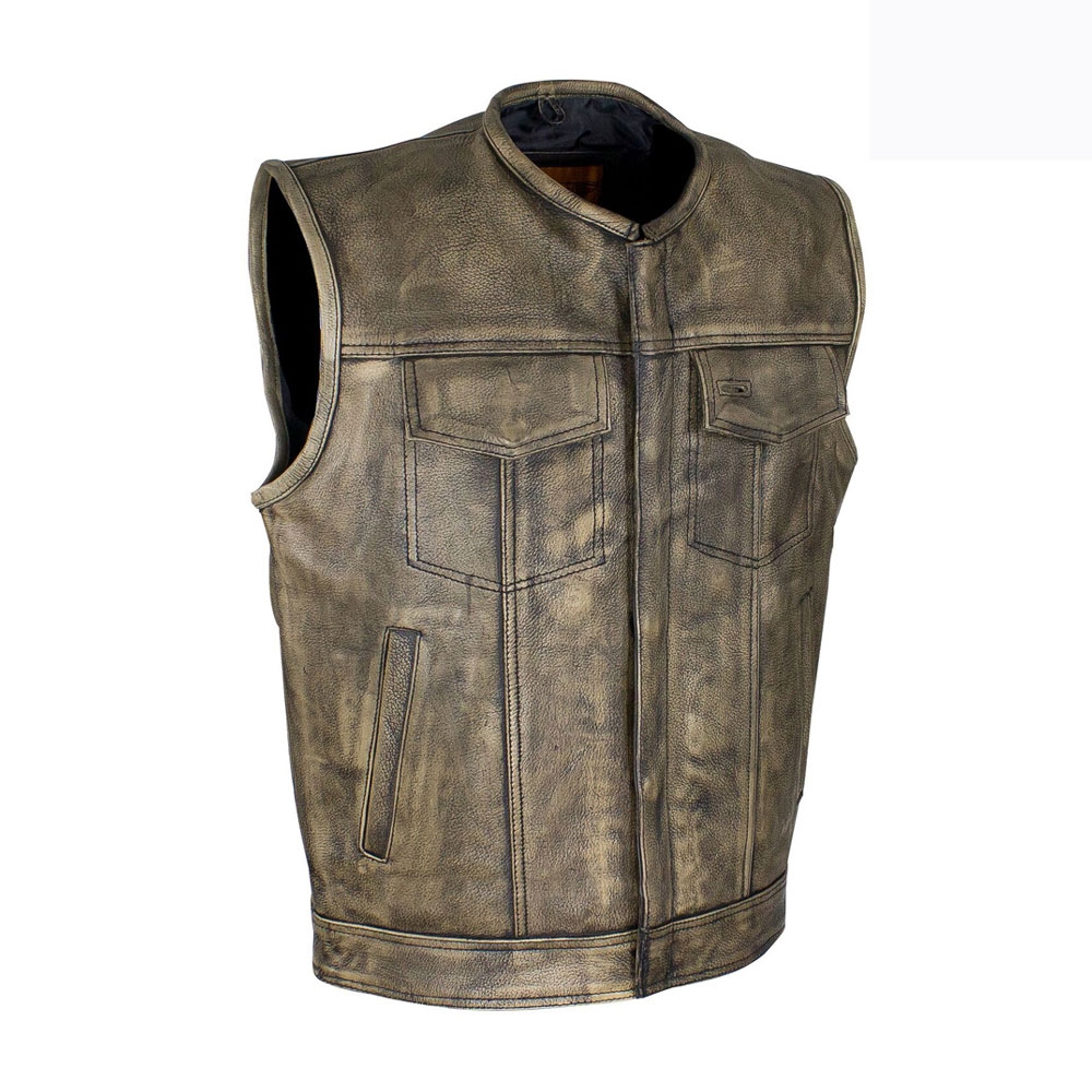 Men Leather Vests