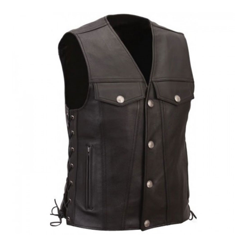Men Leather Vests