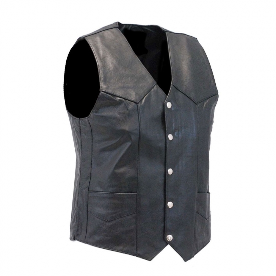 Men Leather Vests