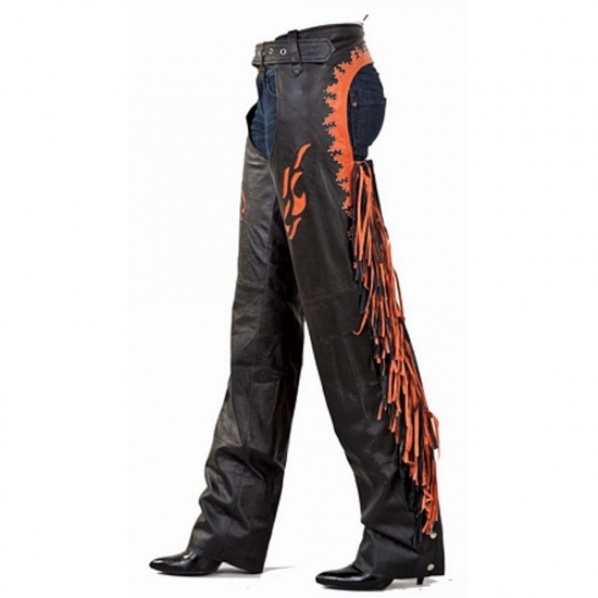 Ladies Leather Chaps (Embroidery)