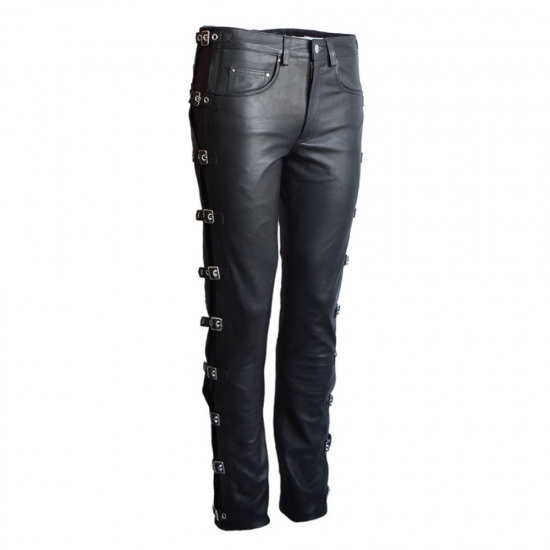 Men Leather Trouser