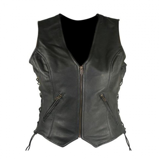 Ladies Leather Vests