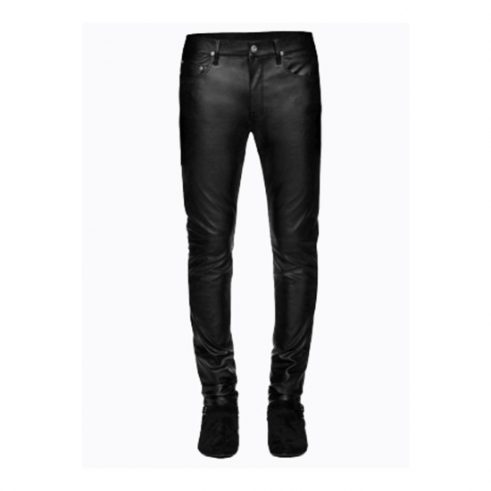 Ladies Leather Chinno Trouser