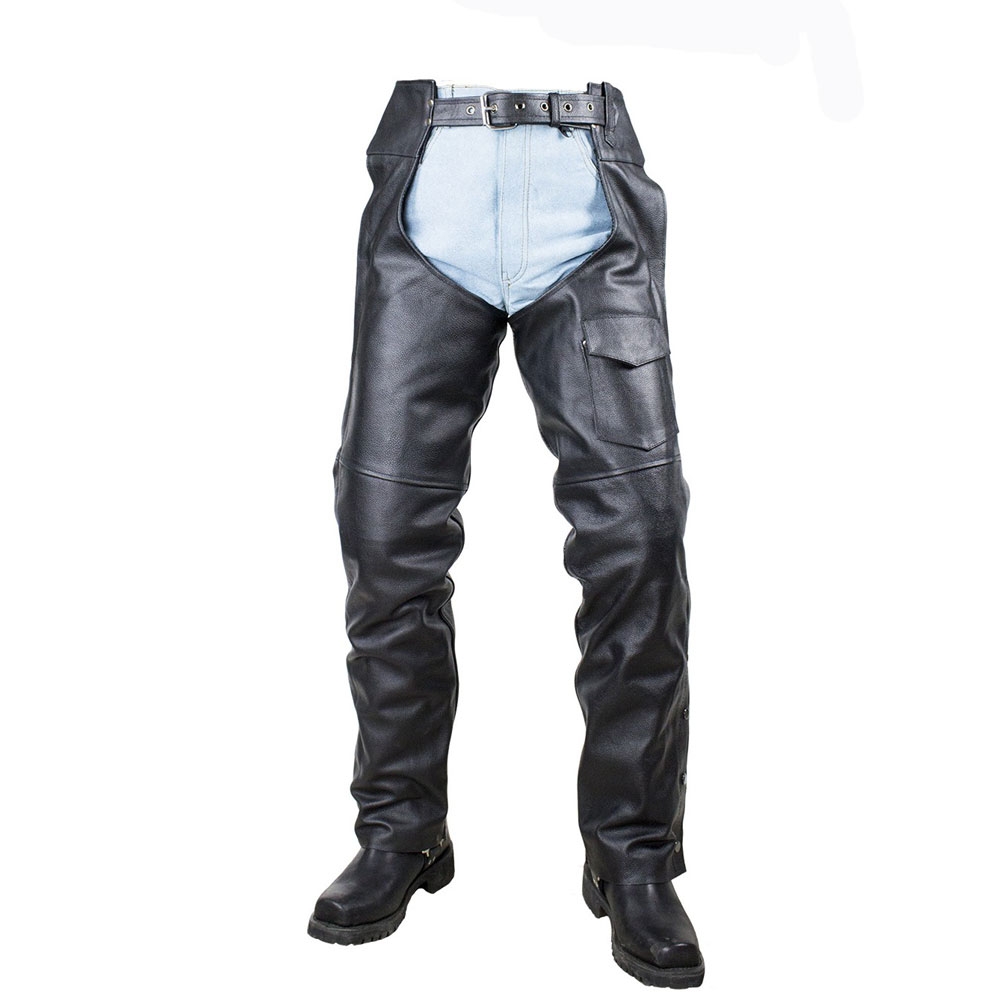 Men Leather Chaps (which wear on Jeans)