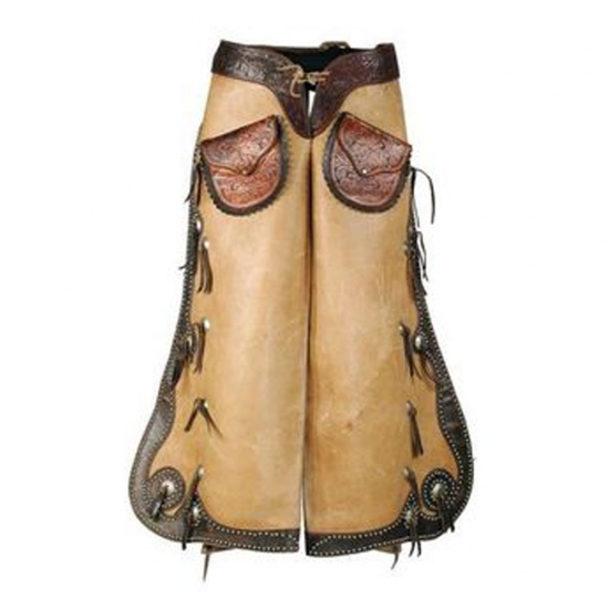 Men Leather Chaps (Embroidery)
