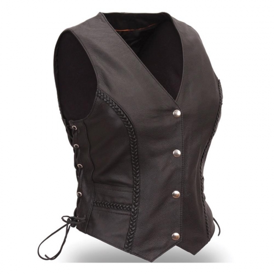 Ladies Leather Vests
