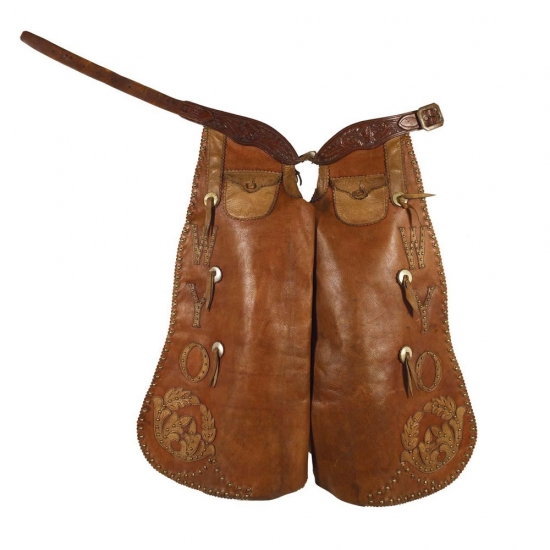 Men Leather Chaps (Embroidery)