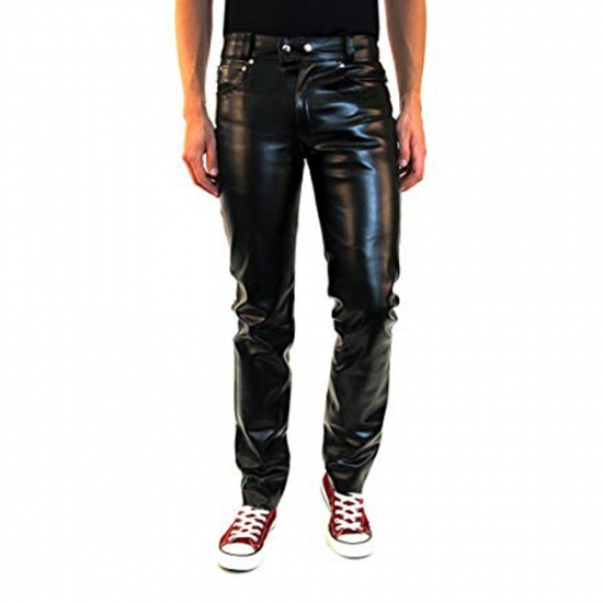 Men Leather Trouser