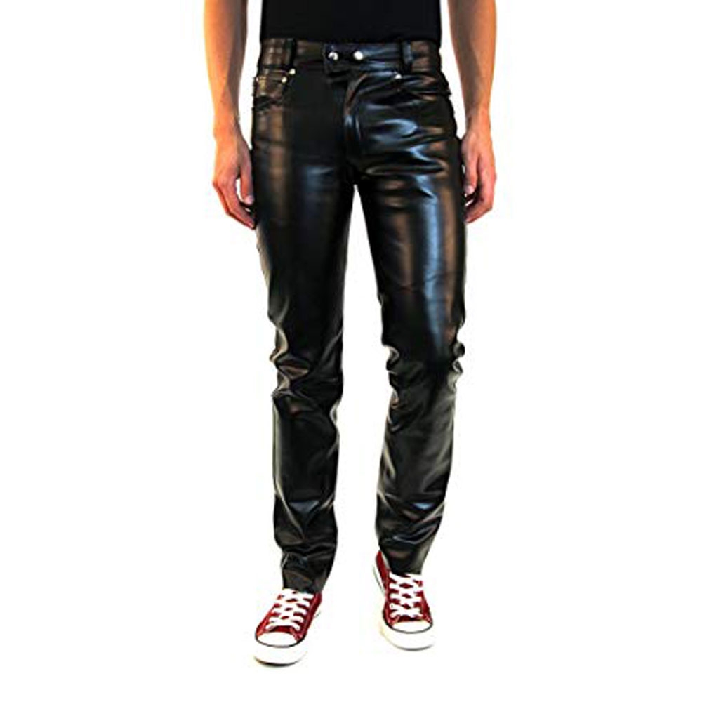Men Leather Trouser
