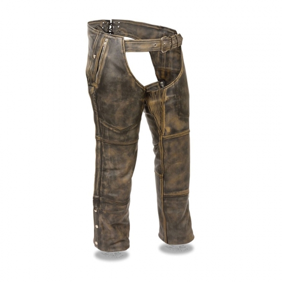 Men Leather Chaps (Embroidery)
