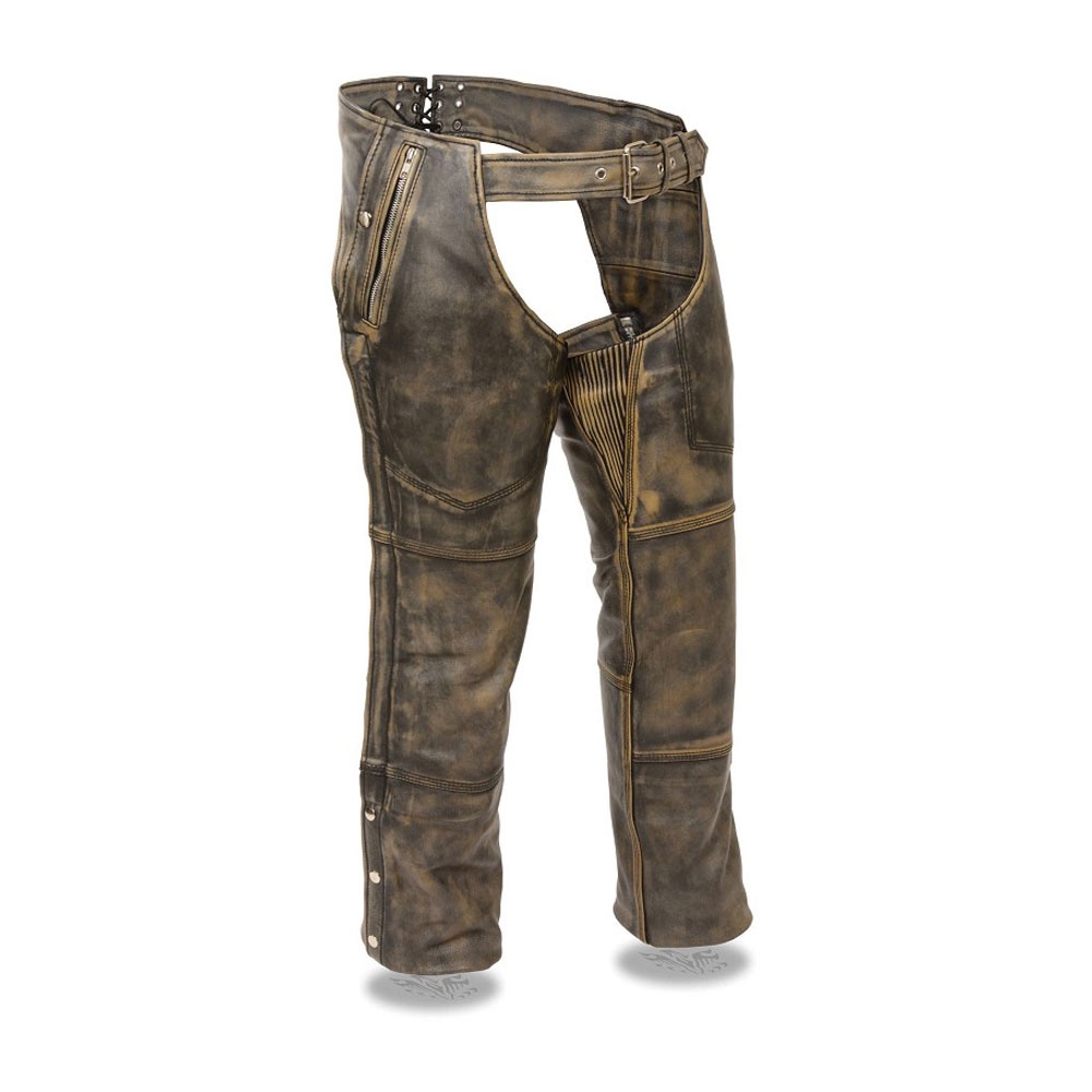 Men Leather Chaps (Embroidery)