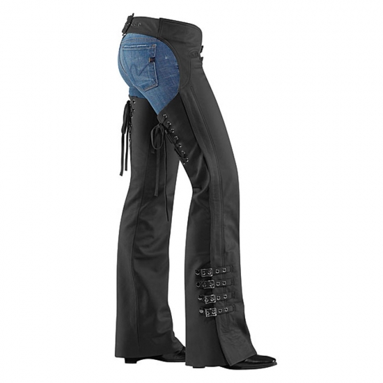 Ladies Leather Chaps (which wear on Jeans)