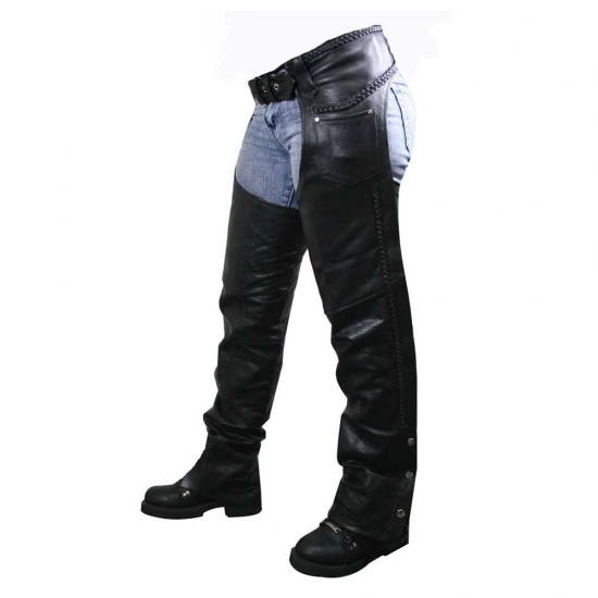Men Leather Chaps (which wear on Jeans)