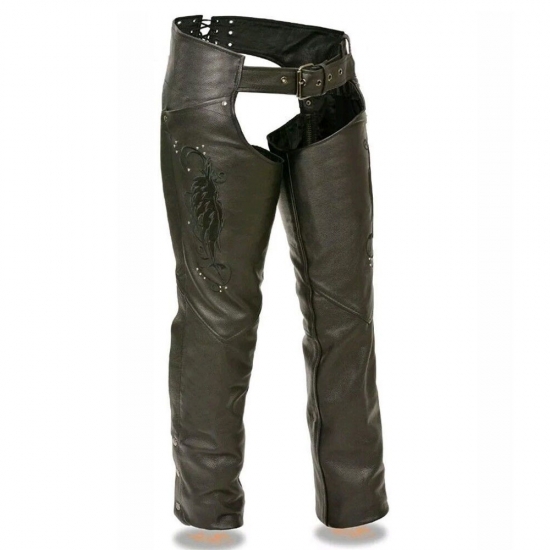 Ladies Leather Chaps (Embroidery)