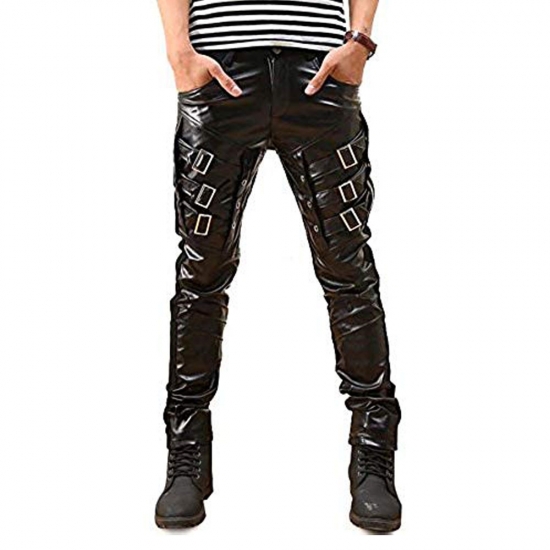 Men Leather Trouser